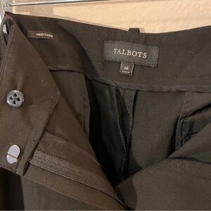 Talbots Heritage Dress Pants Women’s Size 14 Black Classic Fit